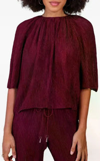 Ivory / Top Nula en soie - Ivory