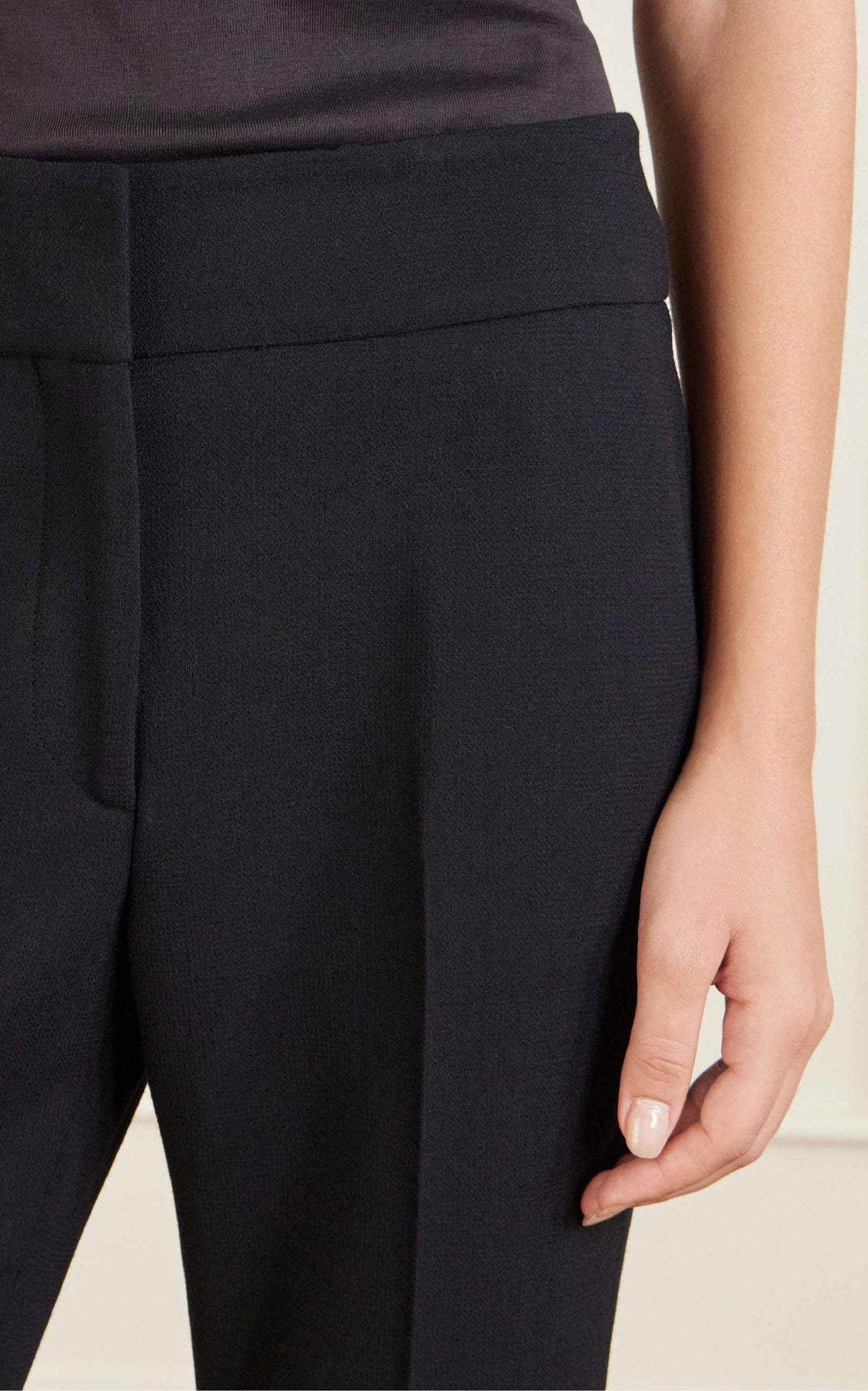 Dark Navy / Pantalon Marsh en laine - Dark Navy