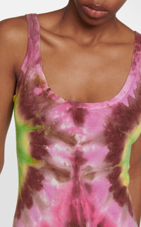 Graham Tank en tie and dye skye 2/60s