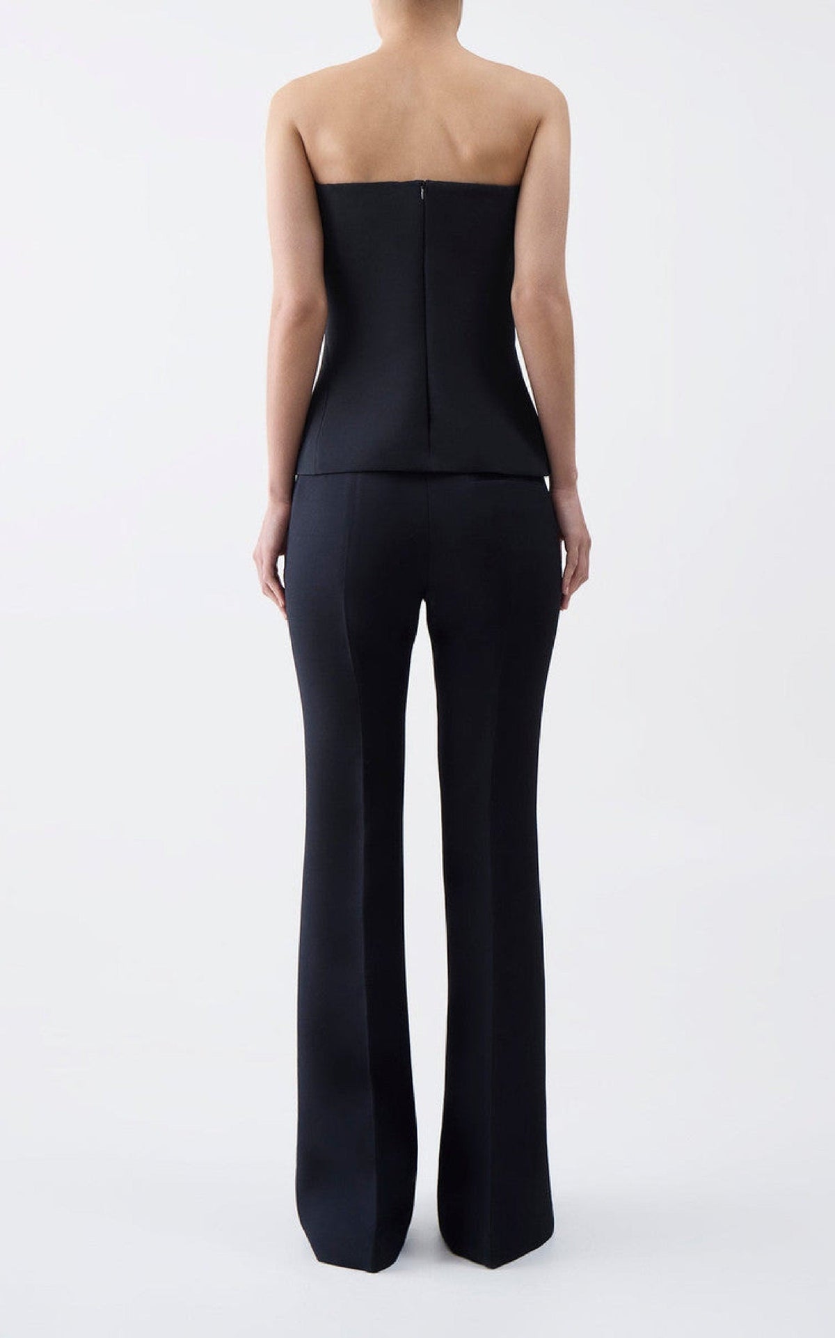 Black / Top Una en laine - Black