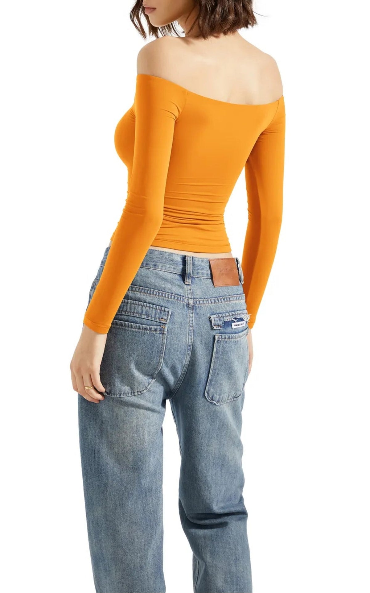 Josephina Sweater en jaune antilope mérinos fil