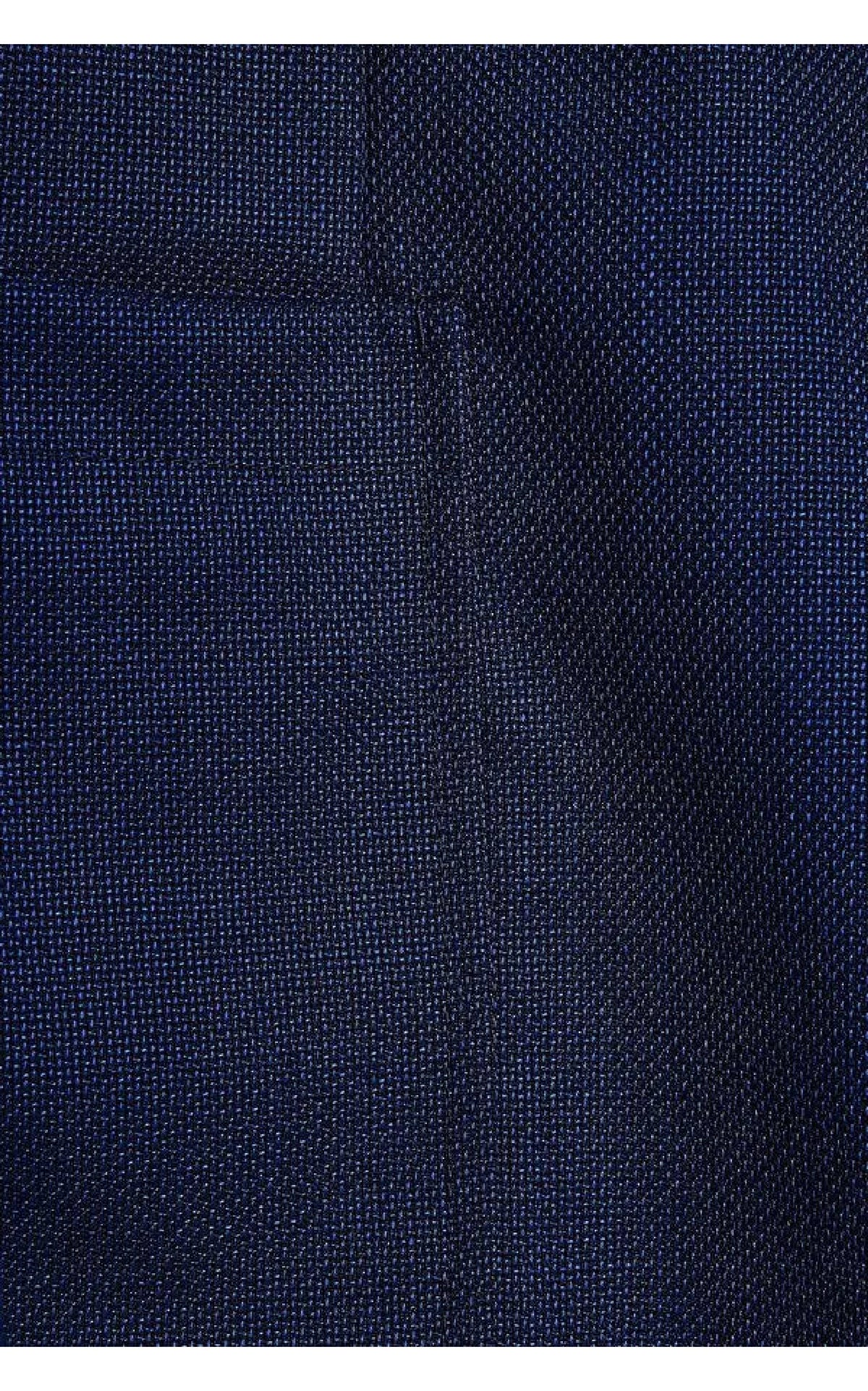 Gryphius Jacket en bleu marine open weave laine