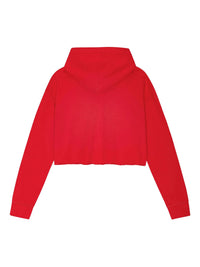 Sweat à capuche orné de strass - Racing Red