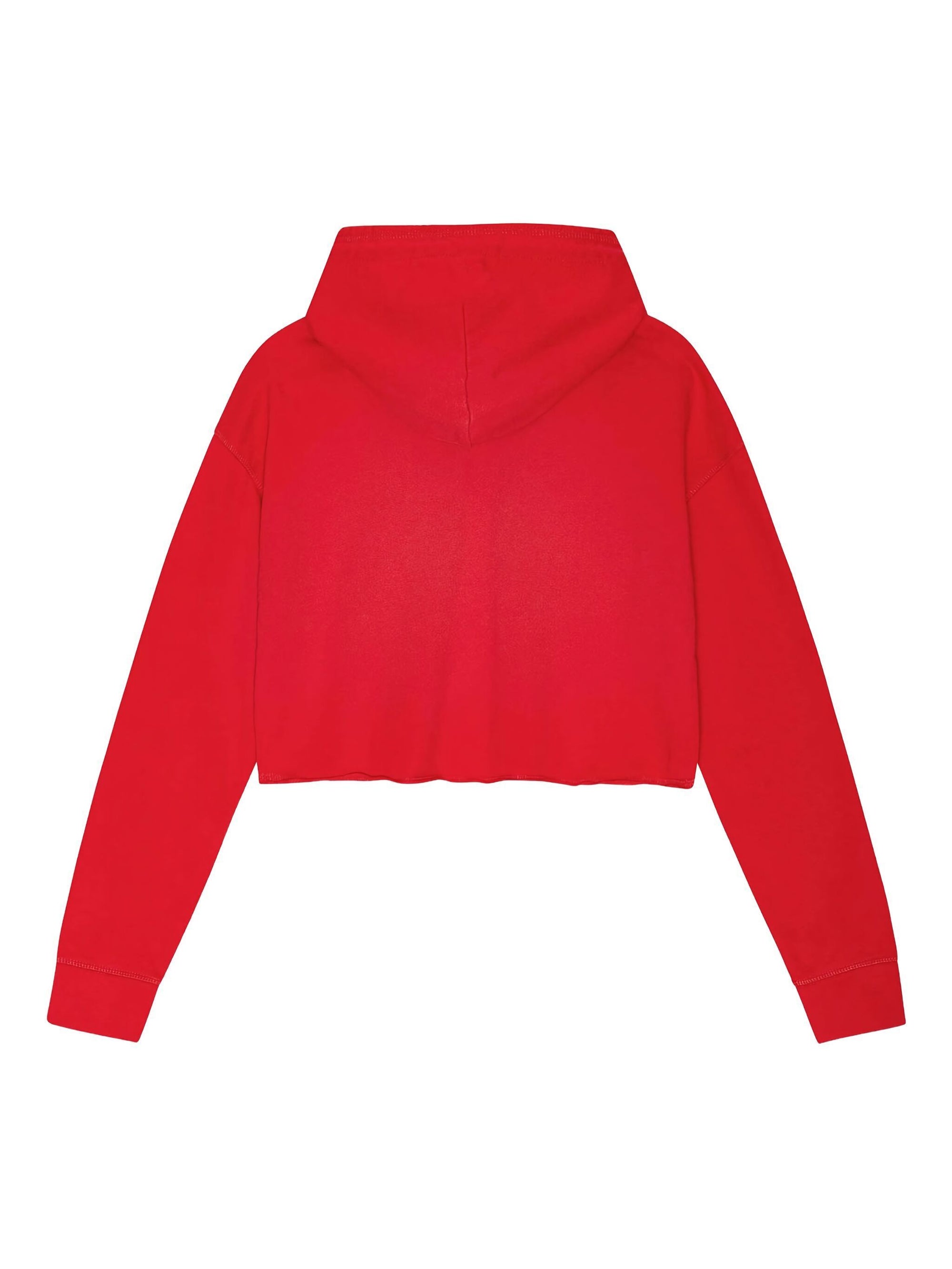 Sweat à capuche orné de strass - Racing Red