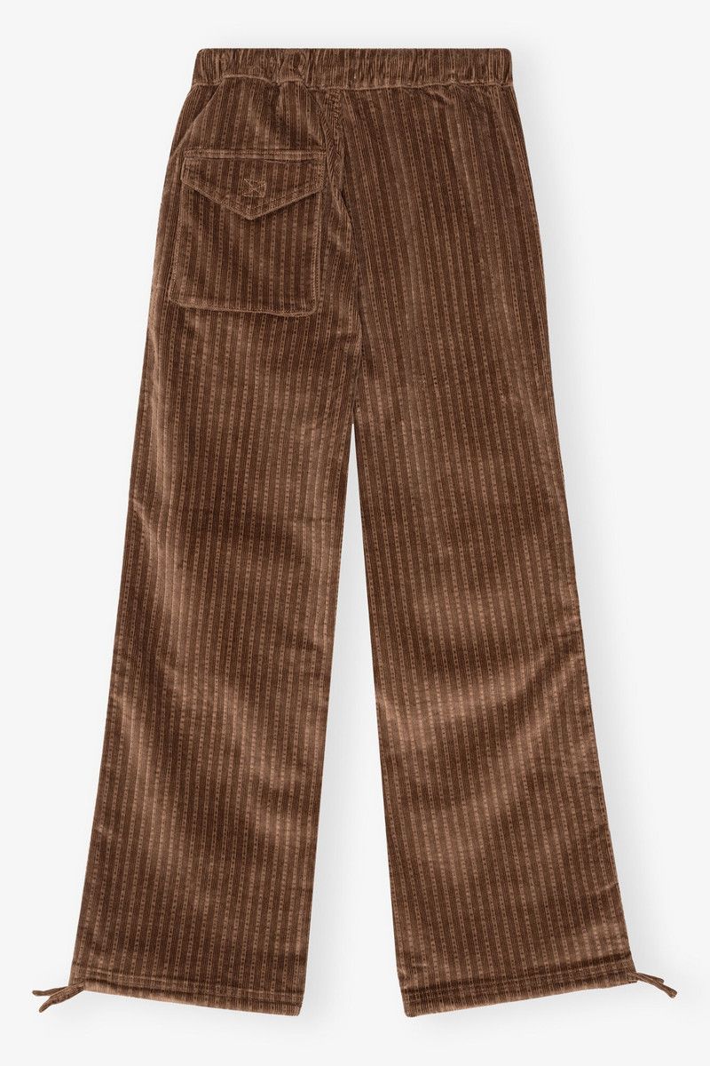 Pantalon à cordon de serrage en velours côtelé - Rain Drum