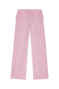 Pantalon de pyjama à rayures en coton - Lilac Sachet