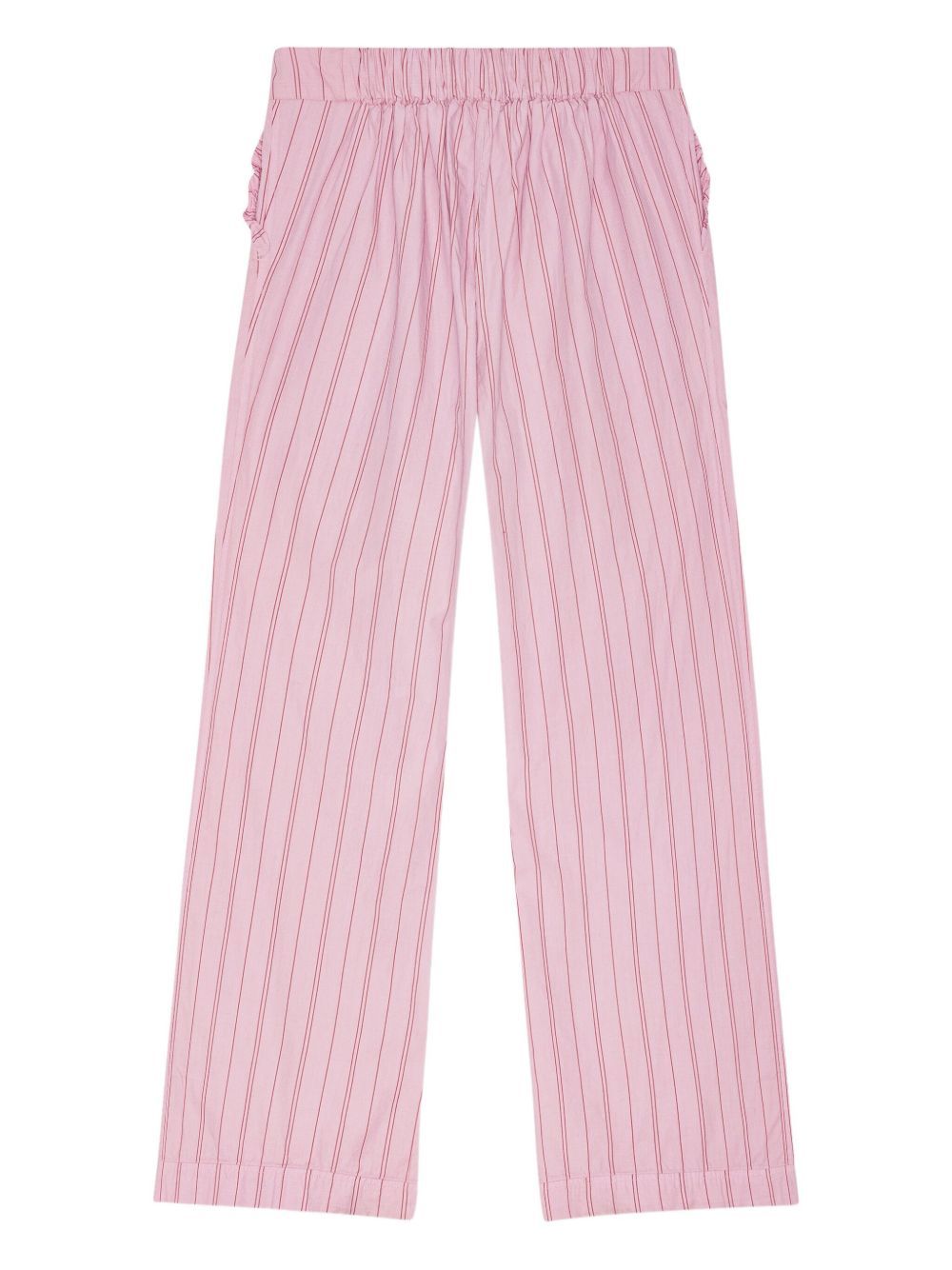 Pantalon de pyjama à rayures en coton - Lilac Sachet