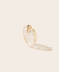 Pendentif Gabin n°1 en or jaune - Saphir & Cristal