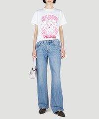 T-shirt décontracté Love Bunny - Bright White