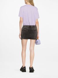 T-shirt lilas décontracté à col rond - Orchid Petal