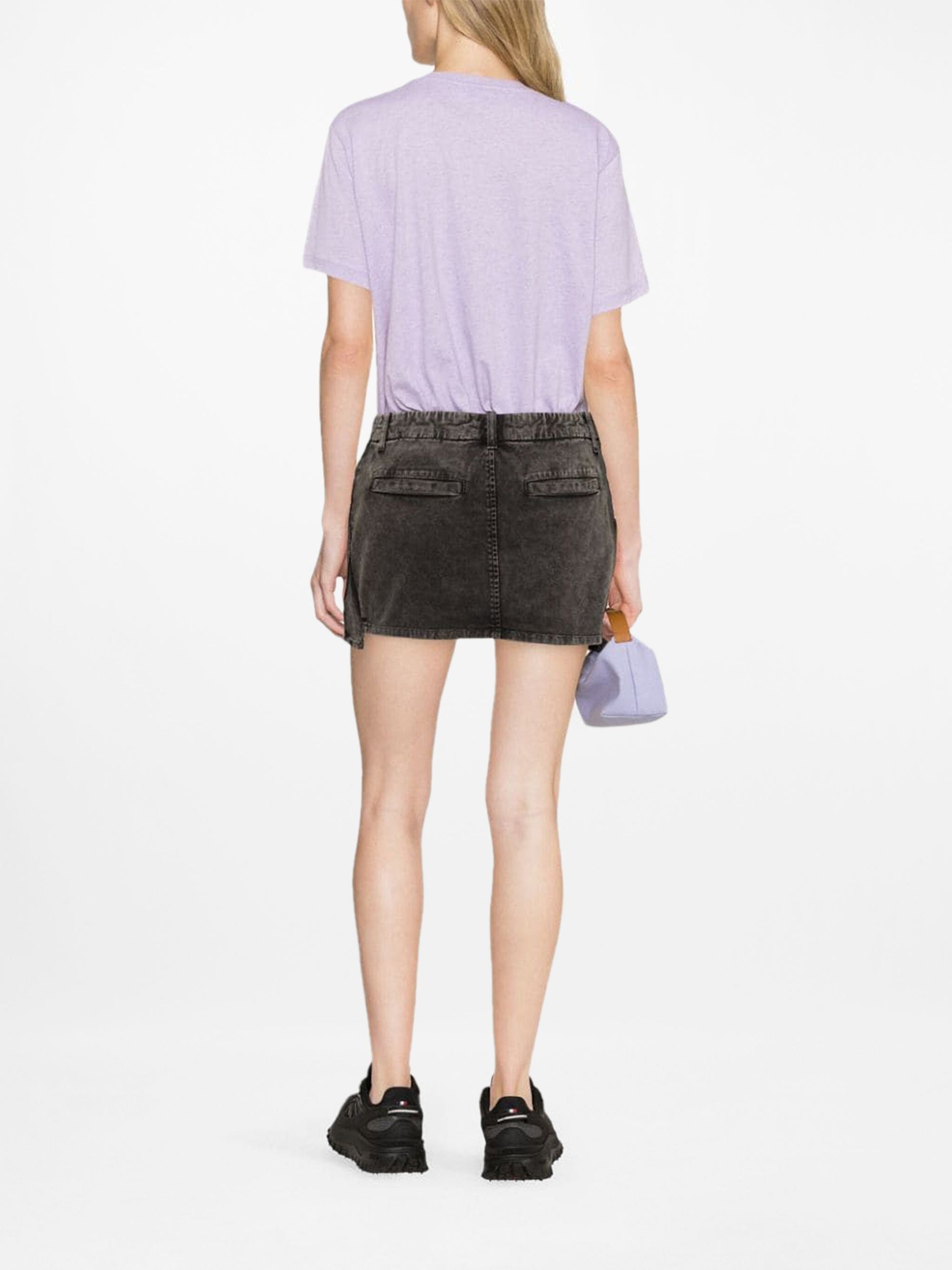 T-shirt lilas décontracté à col rond - Orchid Petal