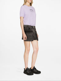 T-shirt lilas décontracté à col rond - Orchid Petal