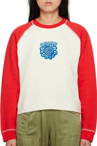 Sweatshirt à manches contrastées - Vanilla Ice