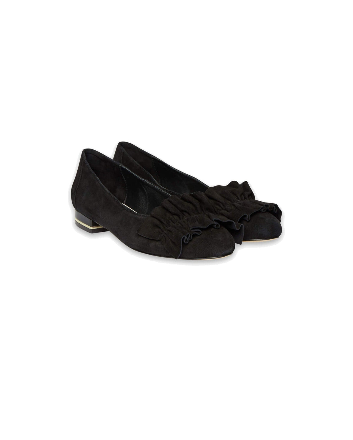 Ballerines Garey en cuir - Black