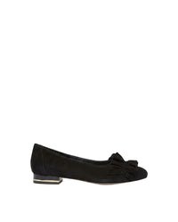Ballerines Garey en cuir - Noir