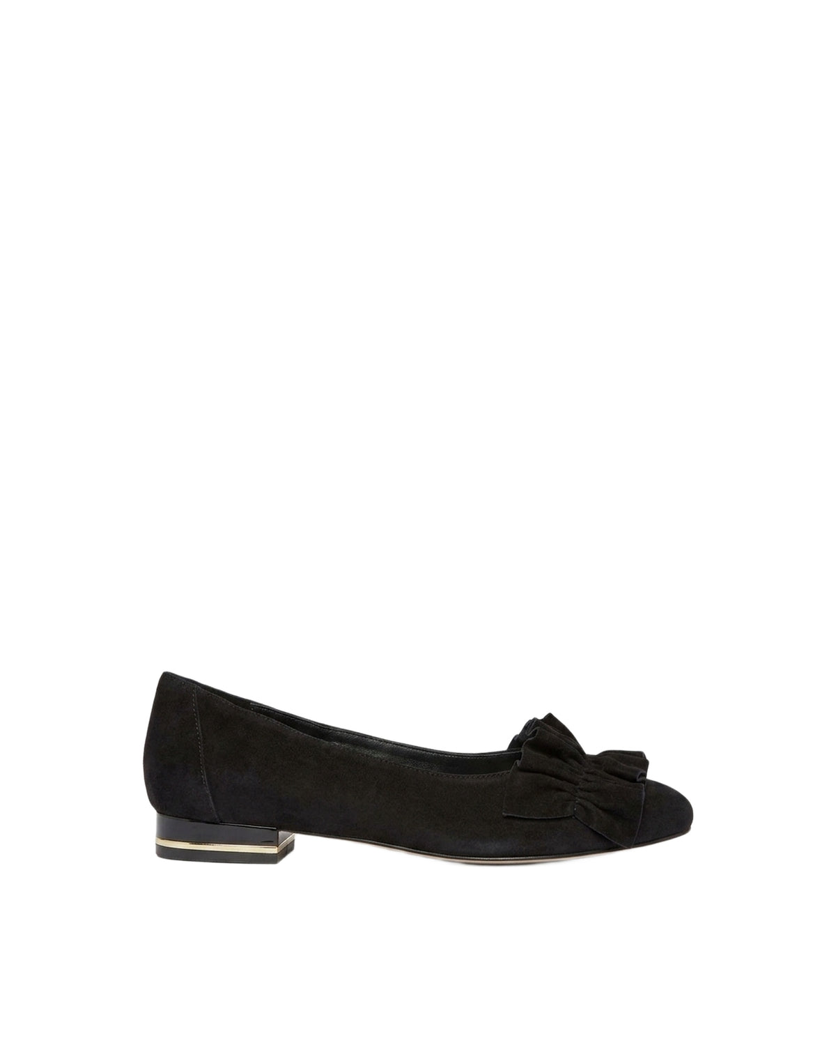 Ballerines Garey en cuir - Noir