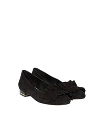 Ballerines Garey en cuir - Black