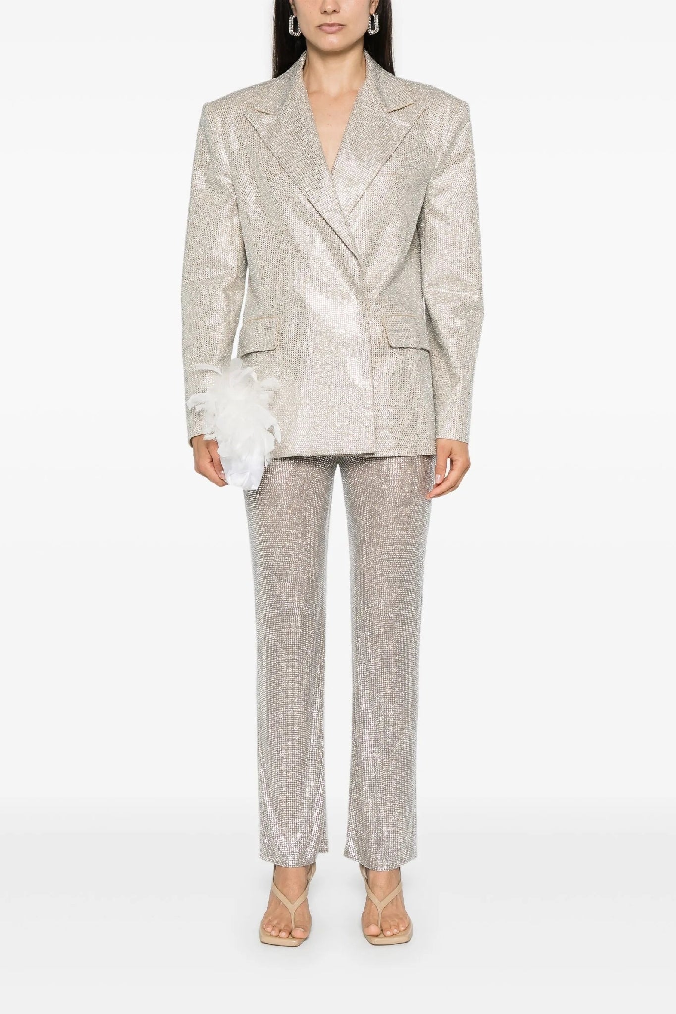 Pantalon à micro-strass - Deep Sky Blue