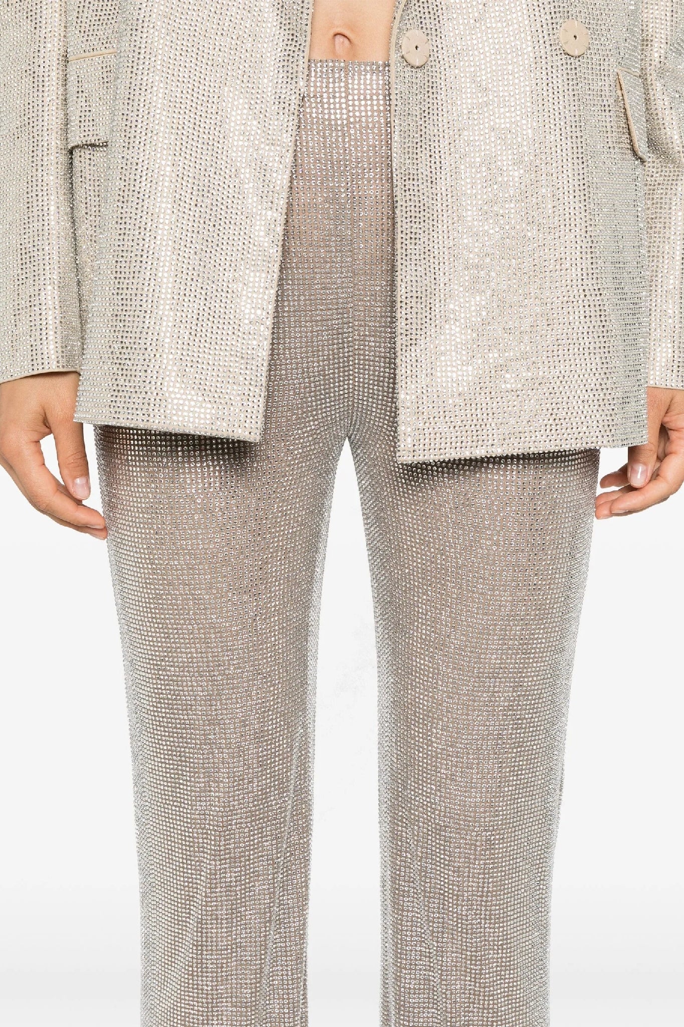 Pantalon à micro-strass - Deep Sky Blue