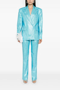 Pantalon à micro-strass - Deep Sky Blue