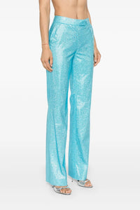 Pantalon à micro-strass - Deep Sky Blue