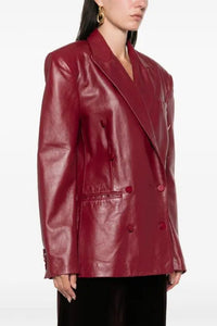 Blazer croisé - Bordeaux