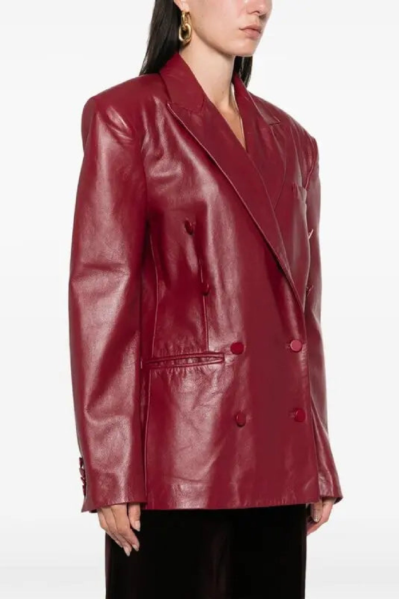 Blazer croisé - Bordeaux