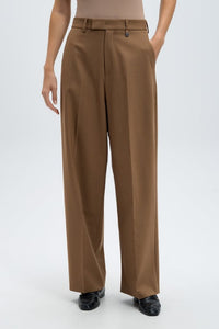 Pantalon large - Bordeaux