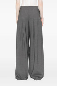 Pantalon large en laine - Grey