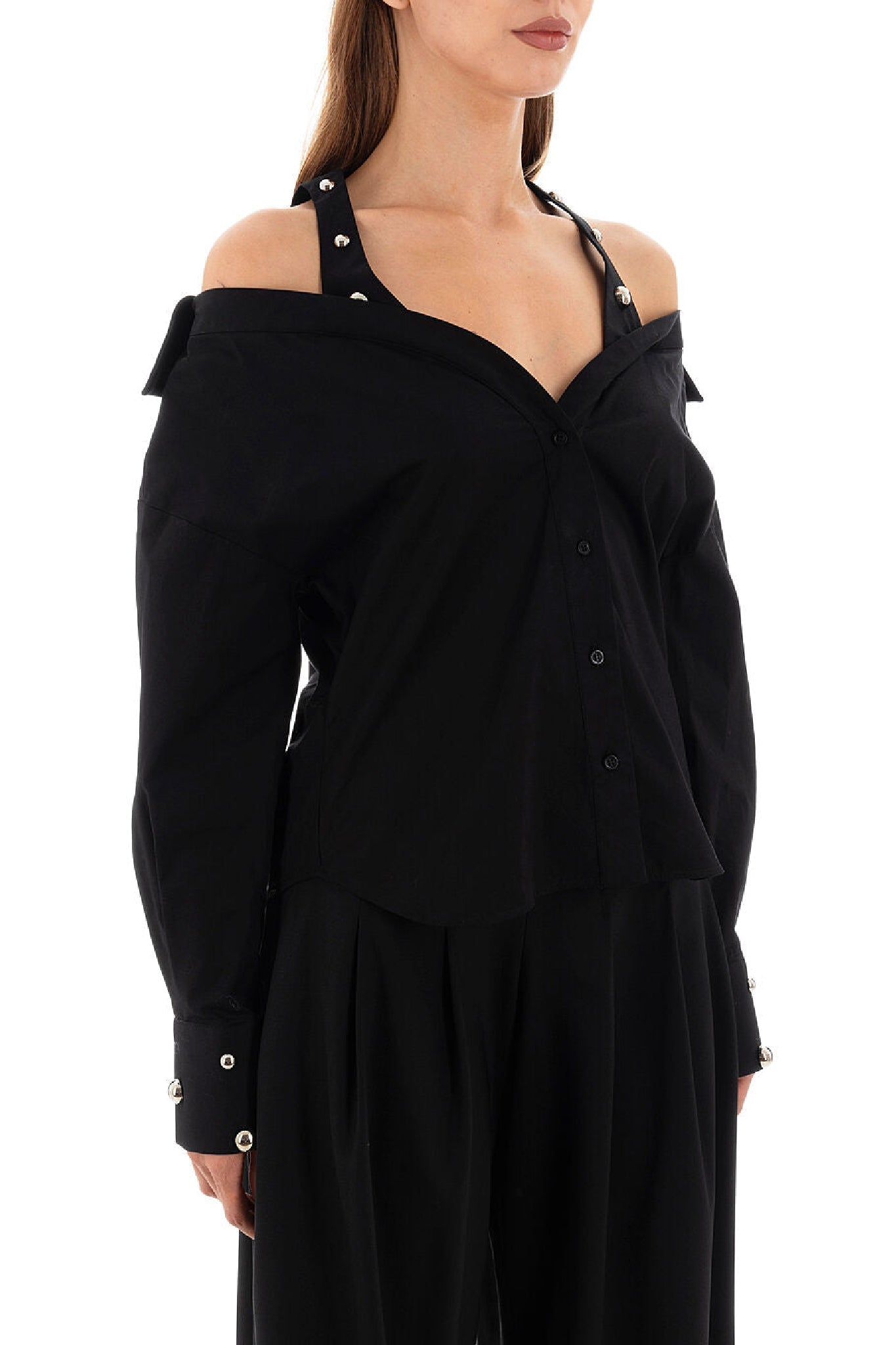 Chemise épaules dénudées - Black