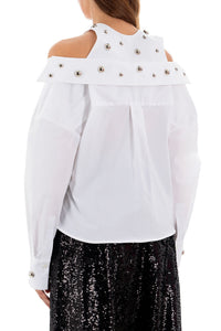 Chemise épaules dénudées - Sky Blue