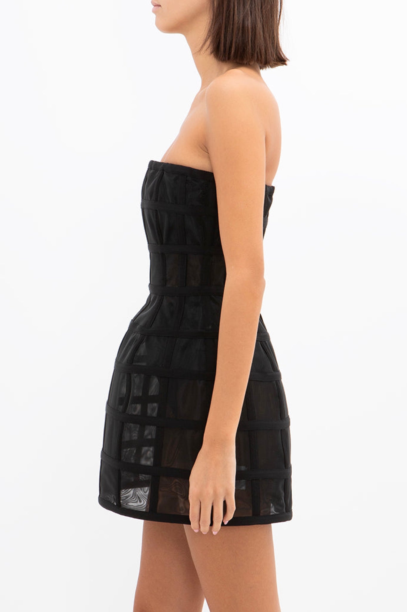 Robe courte bustier - Black