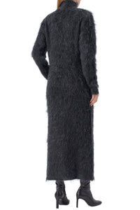 Robe longue en mohair - Black