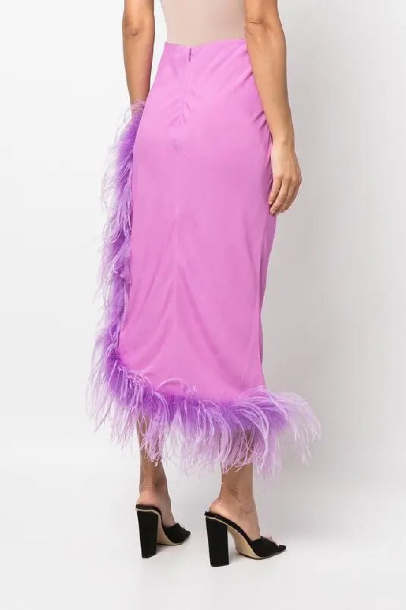 Jupe à plumes - Vibrant Lilac