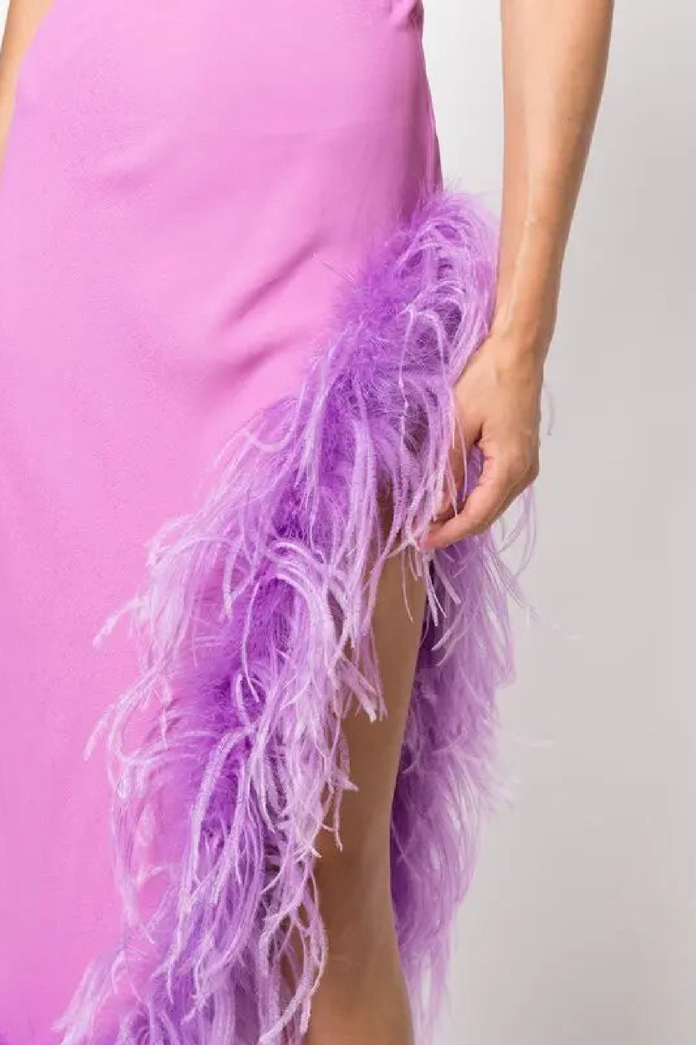 Jupe à plumes - Vibrant Lilac