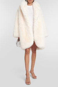 Manteau maxi - Milk White