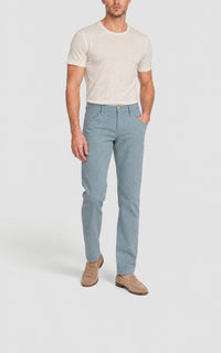 Light Blue / Pantalon Anthony en coton - Light Blue