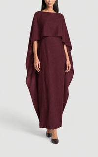 Deep Bordeaux / Robe Hunter en cachemire - Deep Bordeaux