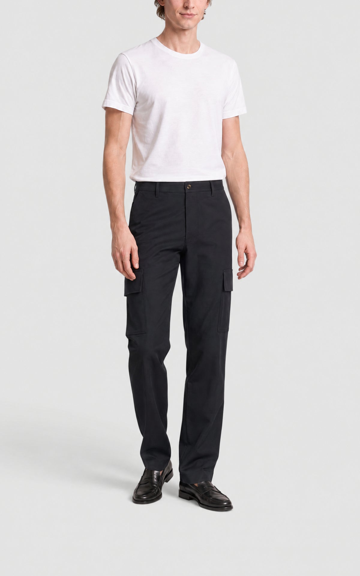 Dark Navy / Pantalon Axel en laine - Dark Navy