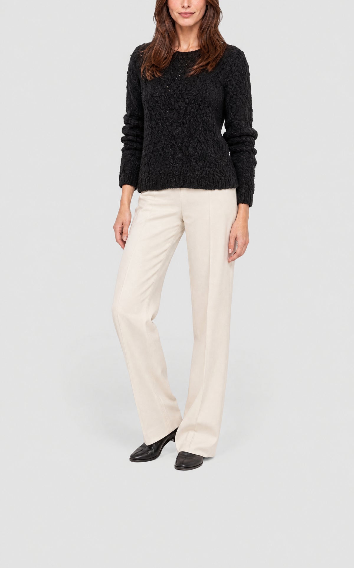Black / Pull Bower en cachemire - Black