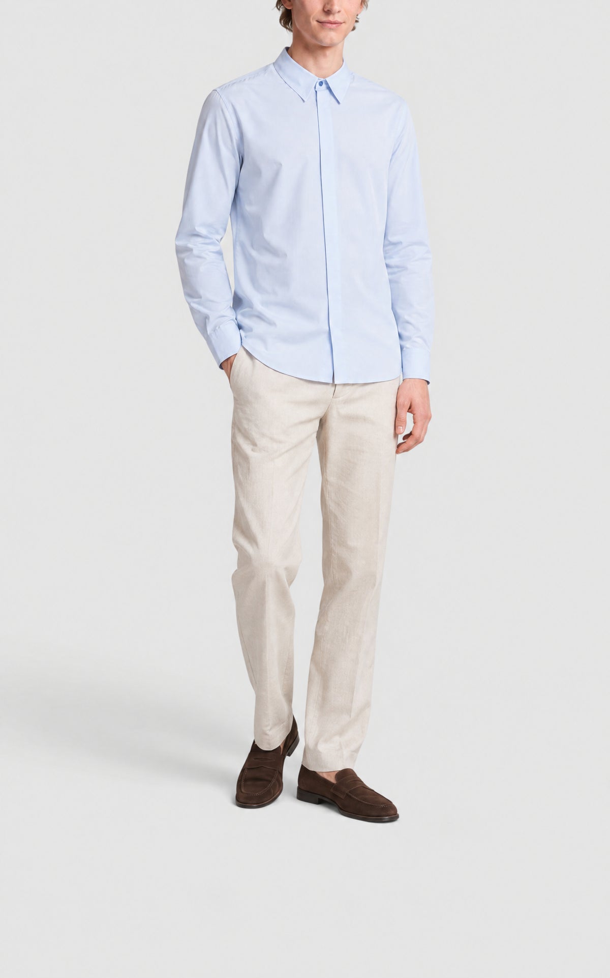 Light Blue / Chemise Nicolas - Light Blue
