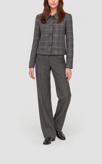 Charcoal Multi / Veste Thereza en laine - Charcoal Multi