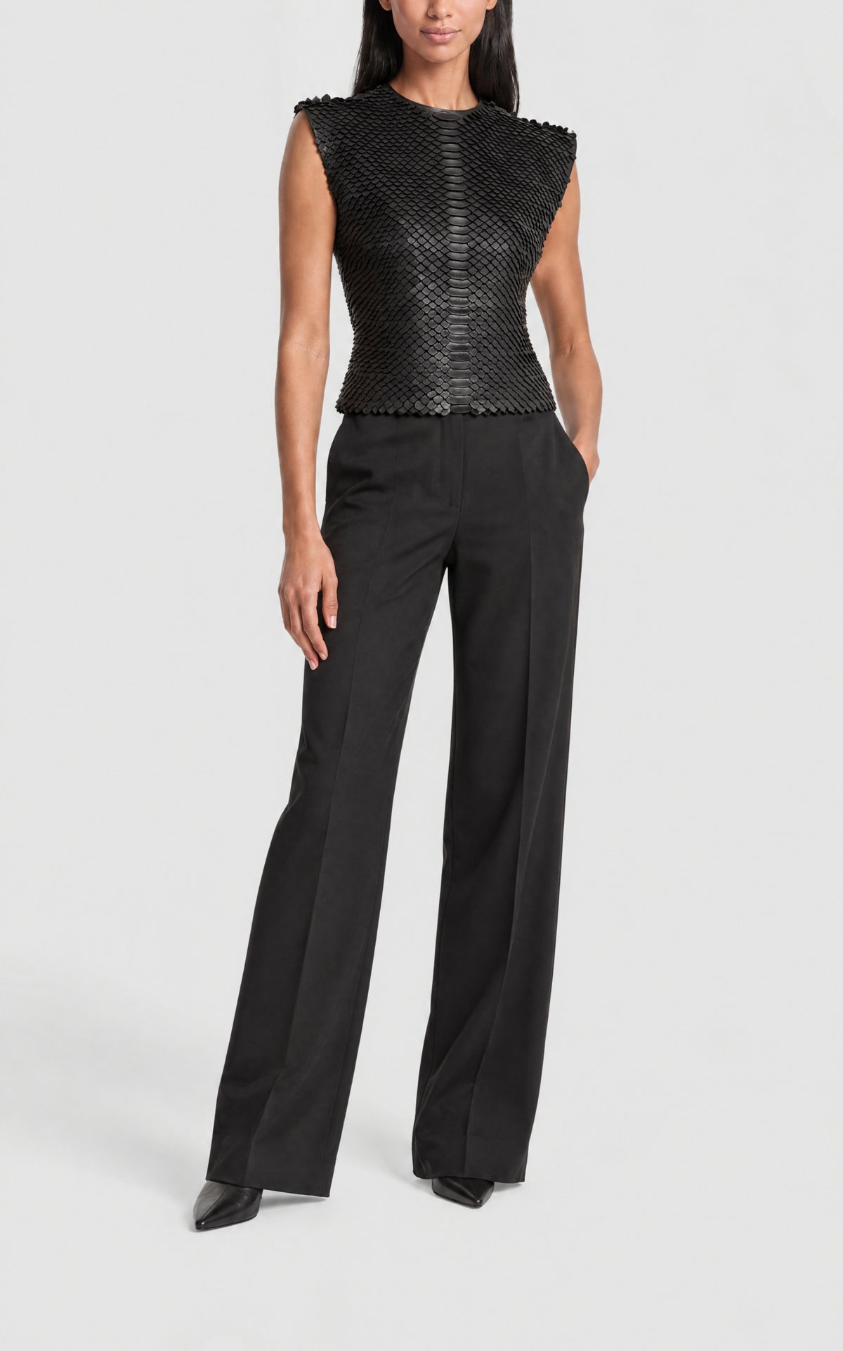 Black / Veste Pardee en cuir - Black