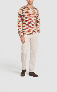 Fire Multi Space Dye / Pull Lawrence en cachemire - Fire Multi Space Dye
