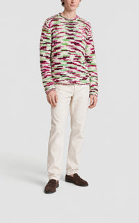 Jewel Multi Space Dye / Pull Lawrence en cachemire - Jewel Multi Space Dye