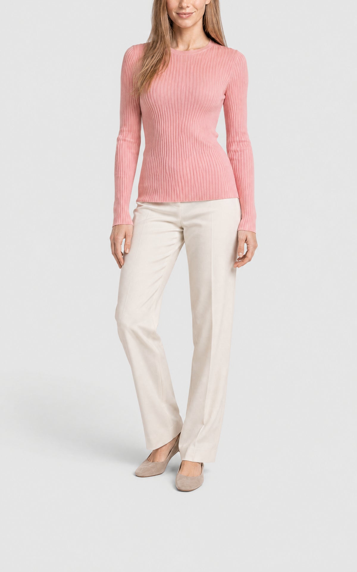 Rosa / Pull Browning en cachemire et soie - Rosa