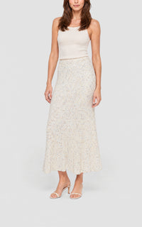 Ivory Multi / Jupe Sabine évasée - Ivory Multi