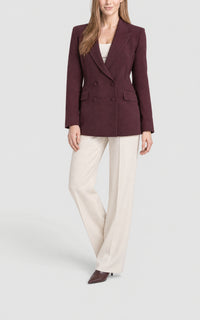 Deep Bordeaux / Veste blazer Stephanie - Deep Bordeaux