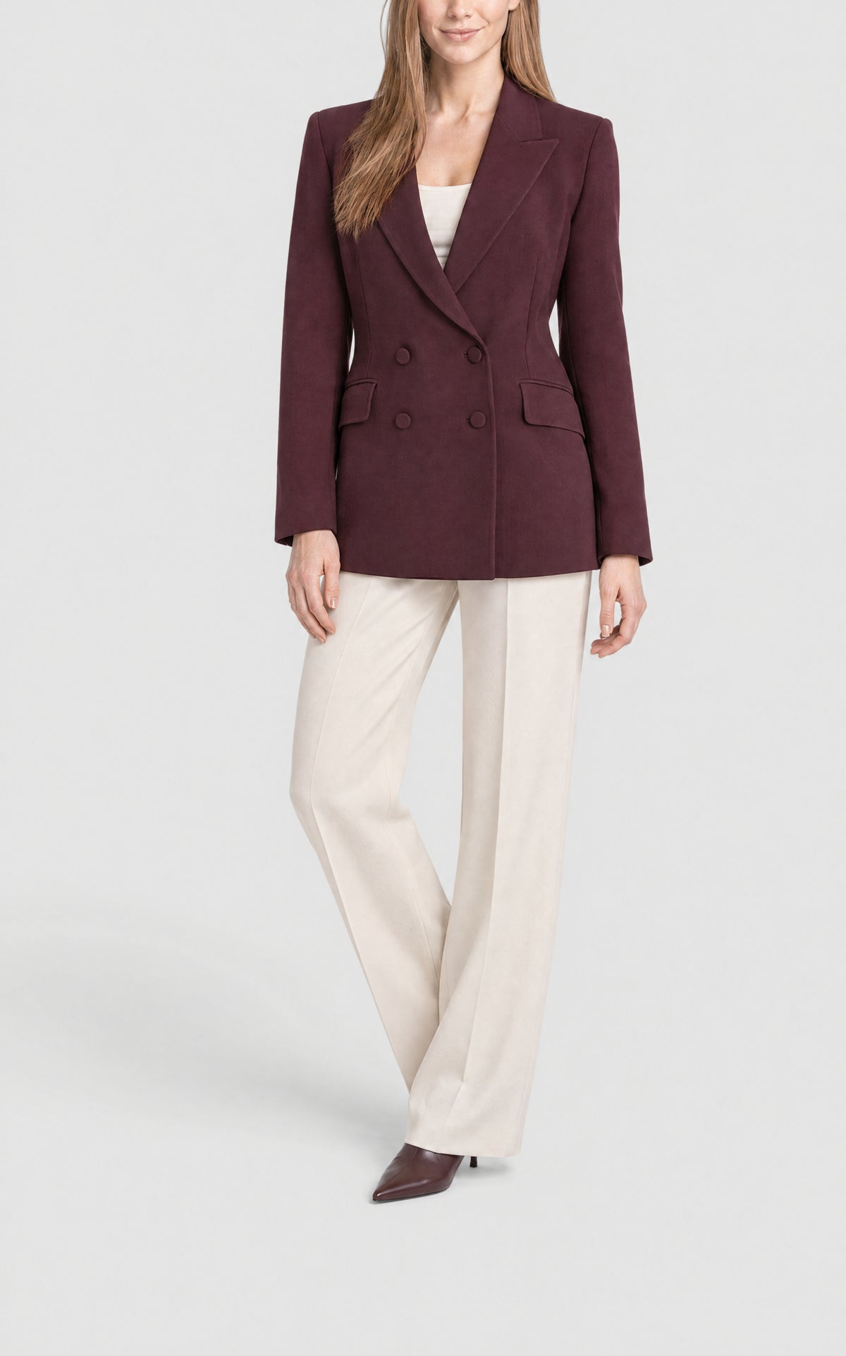 Deep Bordeaux / Veste blazer Stephanie - Deep Bordeaux