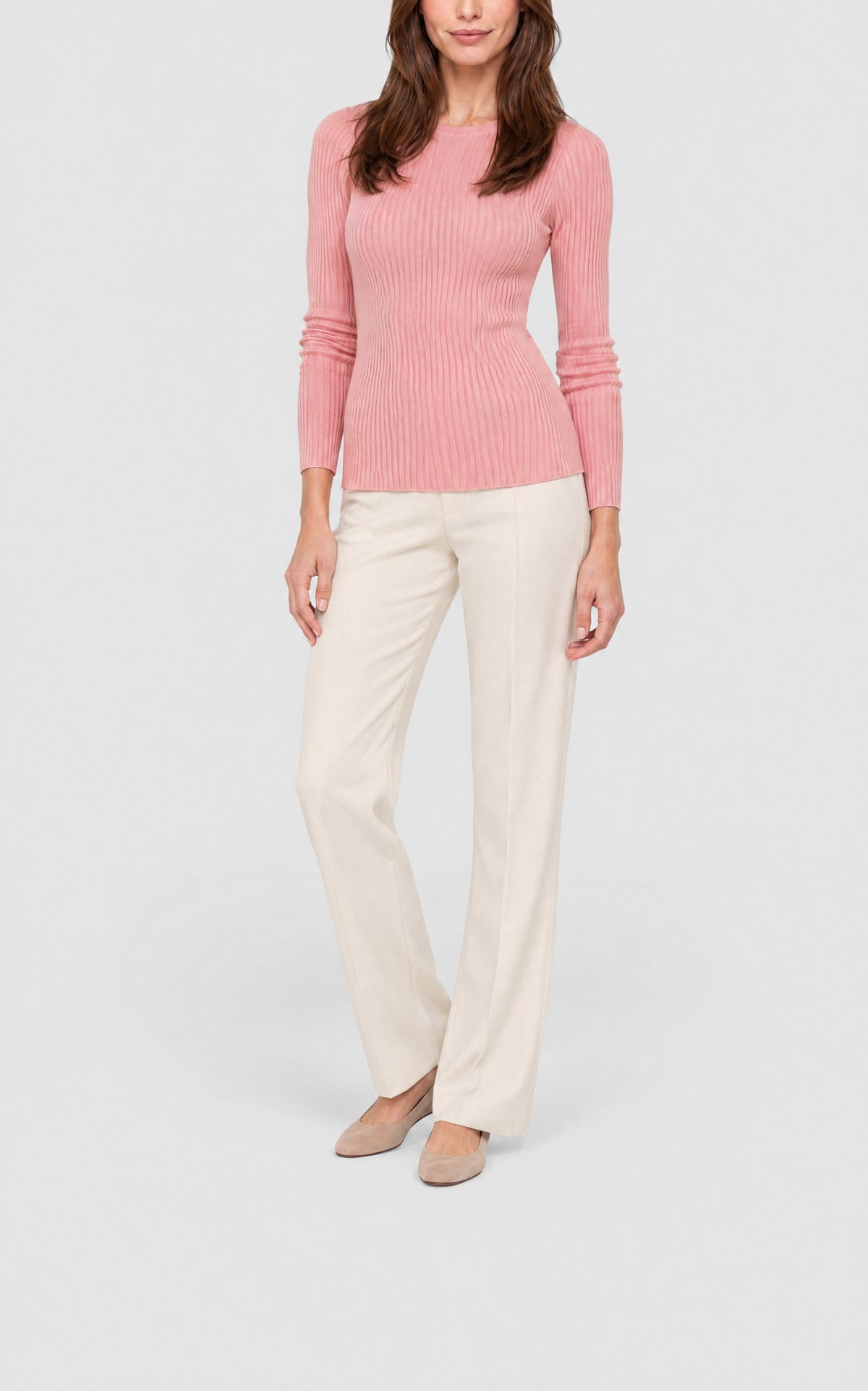 Rosa / Pull Browning en cachemire et soie - Rosa